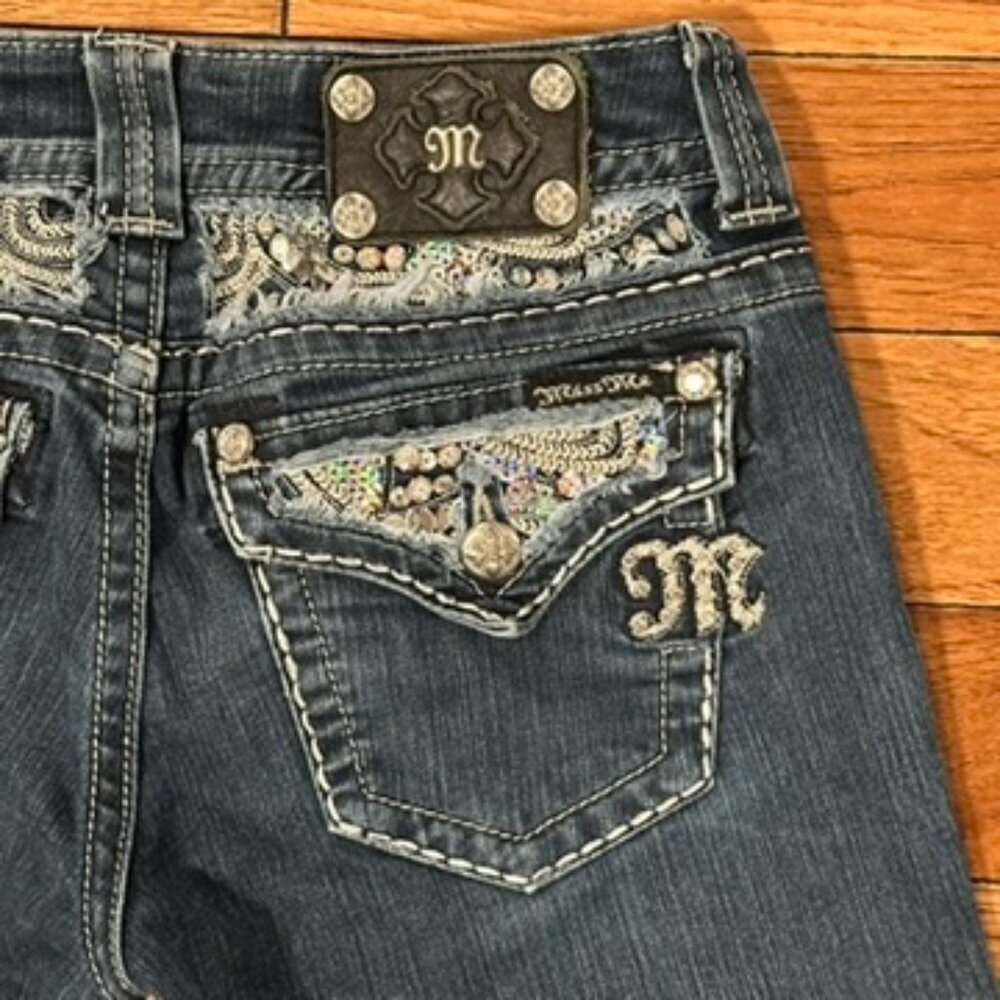 Miss Me Easy Skinny Jeans Size 26 Style #JES758ESR - Picture 5 of 15